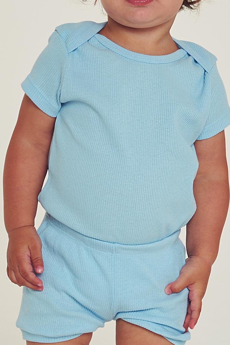 conjunto bboddie manga curta liso azul claro2