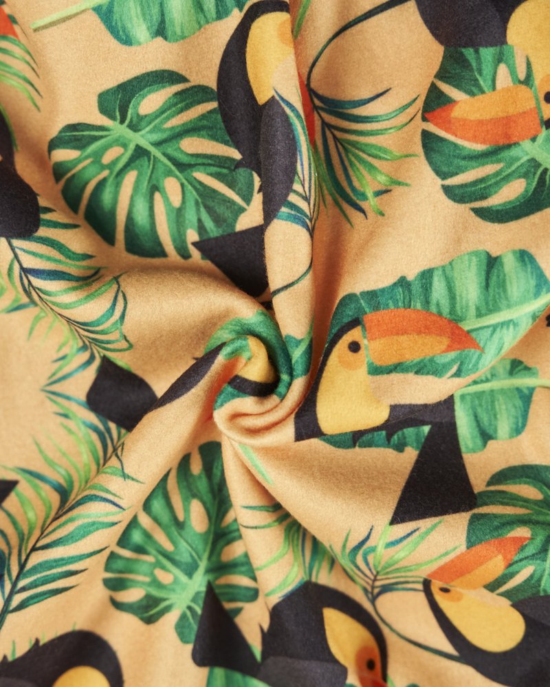 Estampa atóxica e segura do Macacão Soft