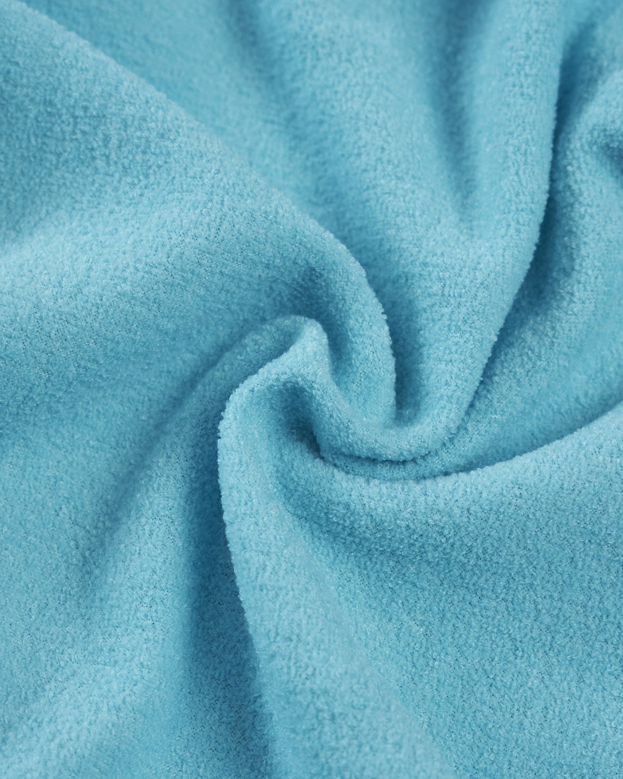 12 macacao longo bebe de plush boucle soft peluciado azul caribe