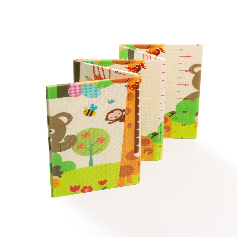 2599 tummy time kambai tapete atividades dobravel animais infantil para bebes macaco 0020