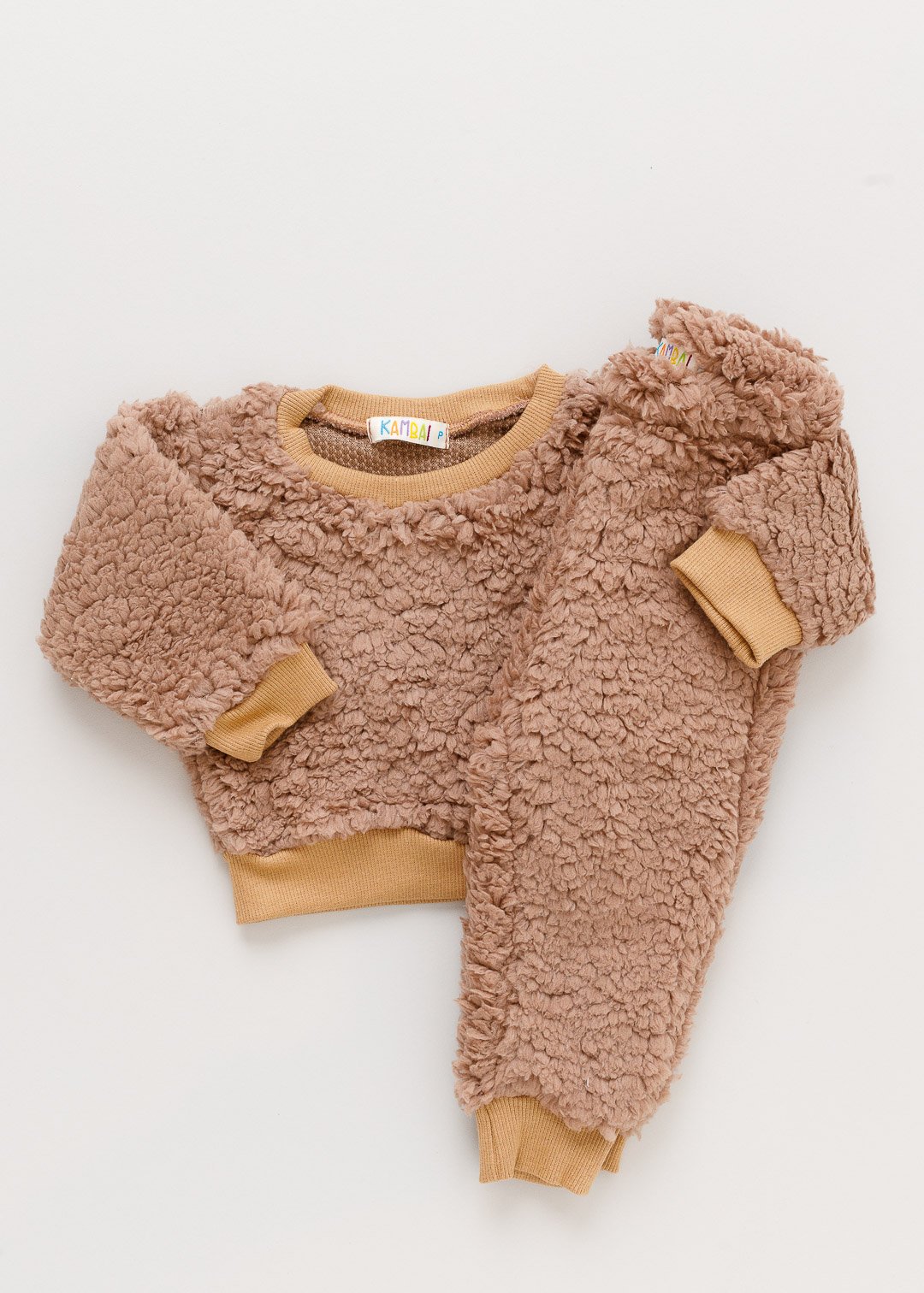 05 casaco blusa de pelo sherpa marrom