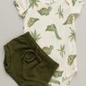 Conjunto Body Dinossauro Tropical