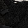 02 conjunto infantil pelo fluff sherpa preto