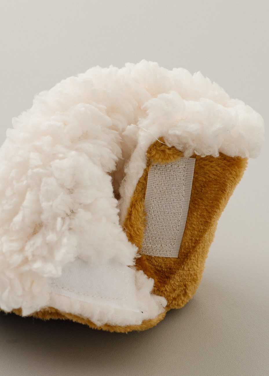 02 bota bebe de inverno peluciada cinza escuro unico 0 12 meses