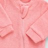 14 macacao longo bebe de plush boucle soft peluciado rosa chiclete