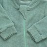 13 macacao longo bebe de plush boucle soft peluciado verde esmeralda