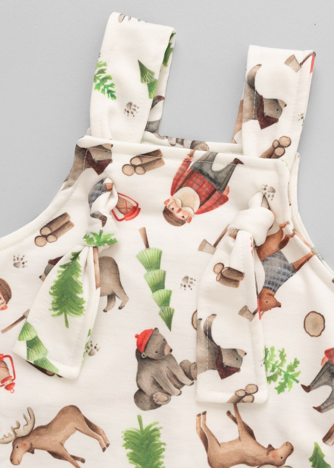 04 jardineira curta bebe lenhador