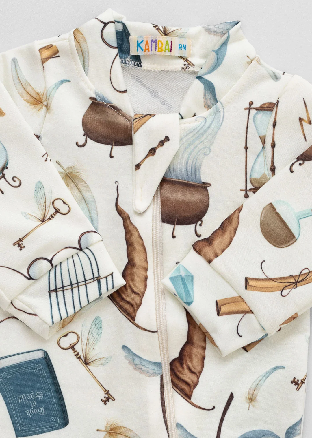 02 macacao longo bebe de molecotton mago h potter