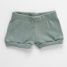 10 shorts canelado liso