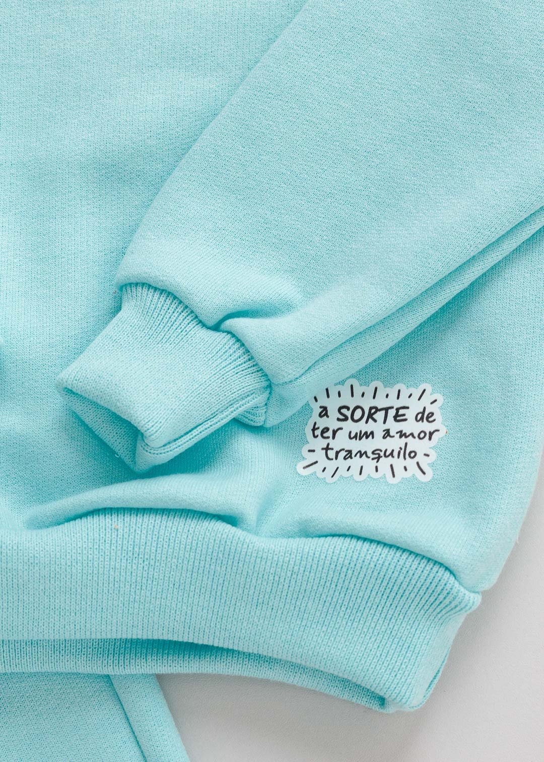 01 casaco blusa moletom essential azul algodao doce