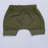 Shorts Bebê Moletom Saruel Botonê Verde - Kambai