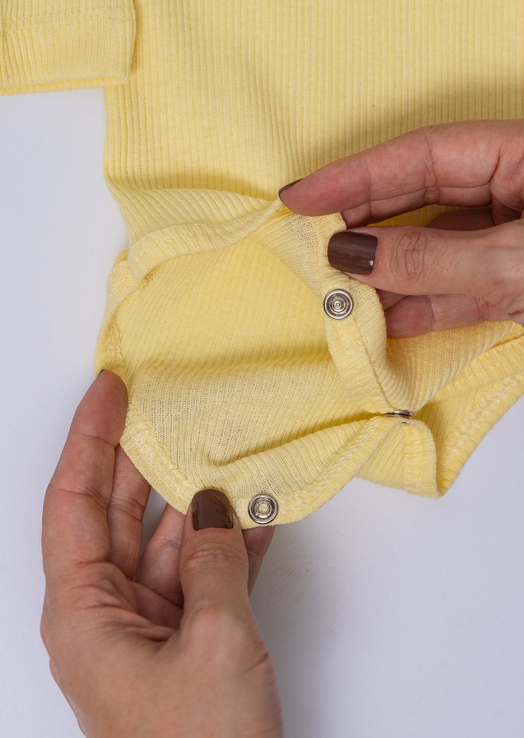 04 body bebe manga longa canelado 100 algodao amarelo 01