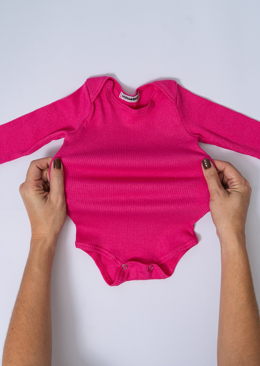 12 body bebe manga longa canelado 100 algodao