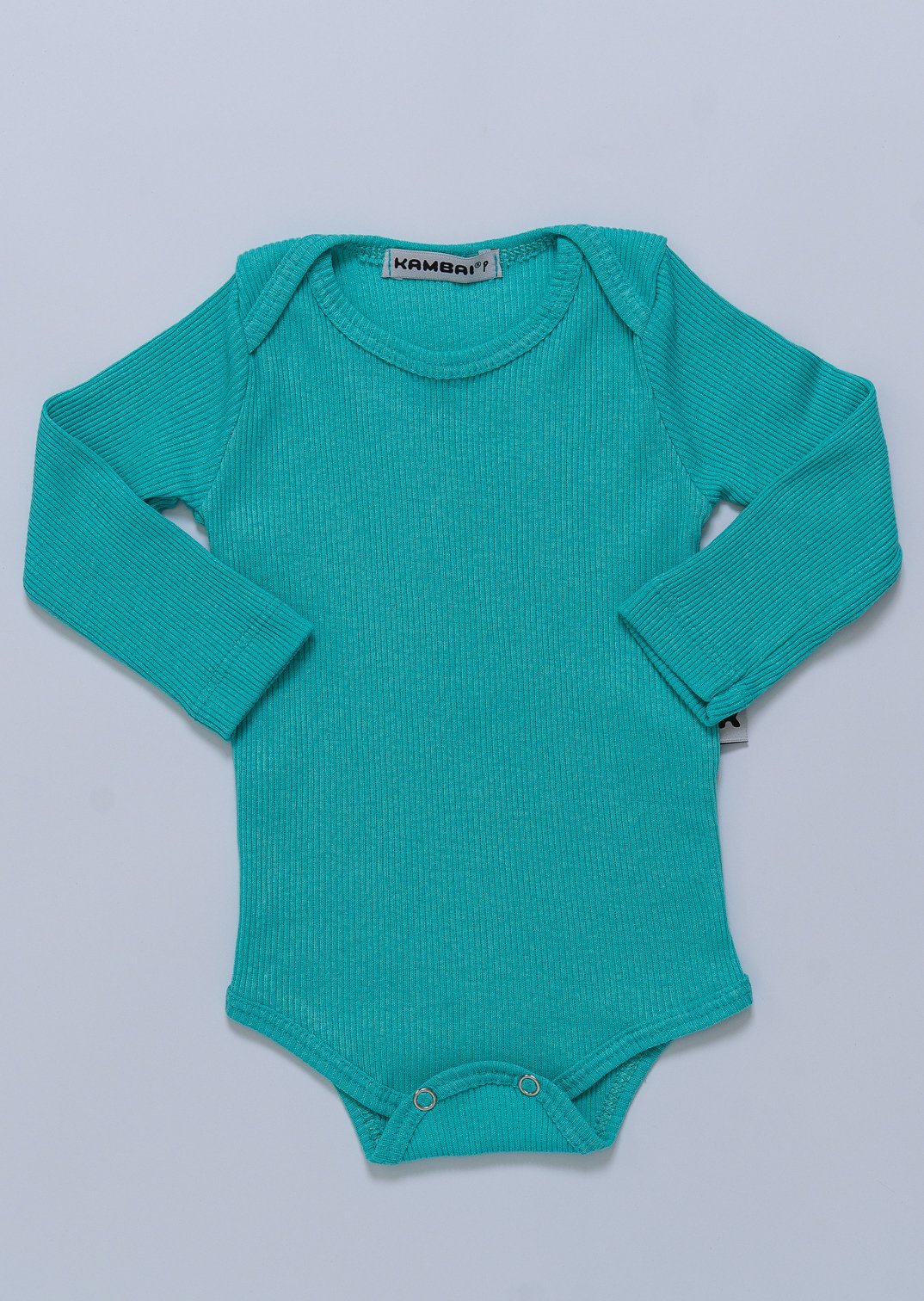 16 body bebe manga longa canelado 100 algodao