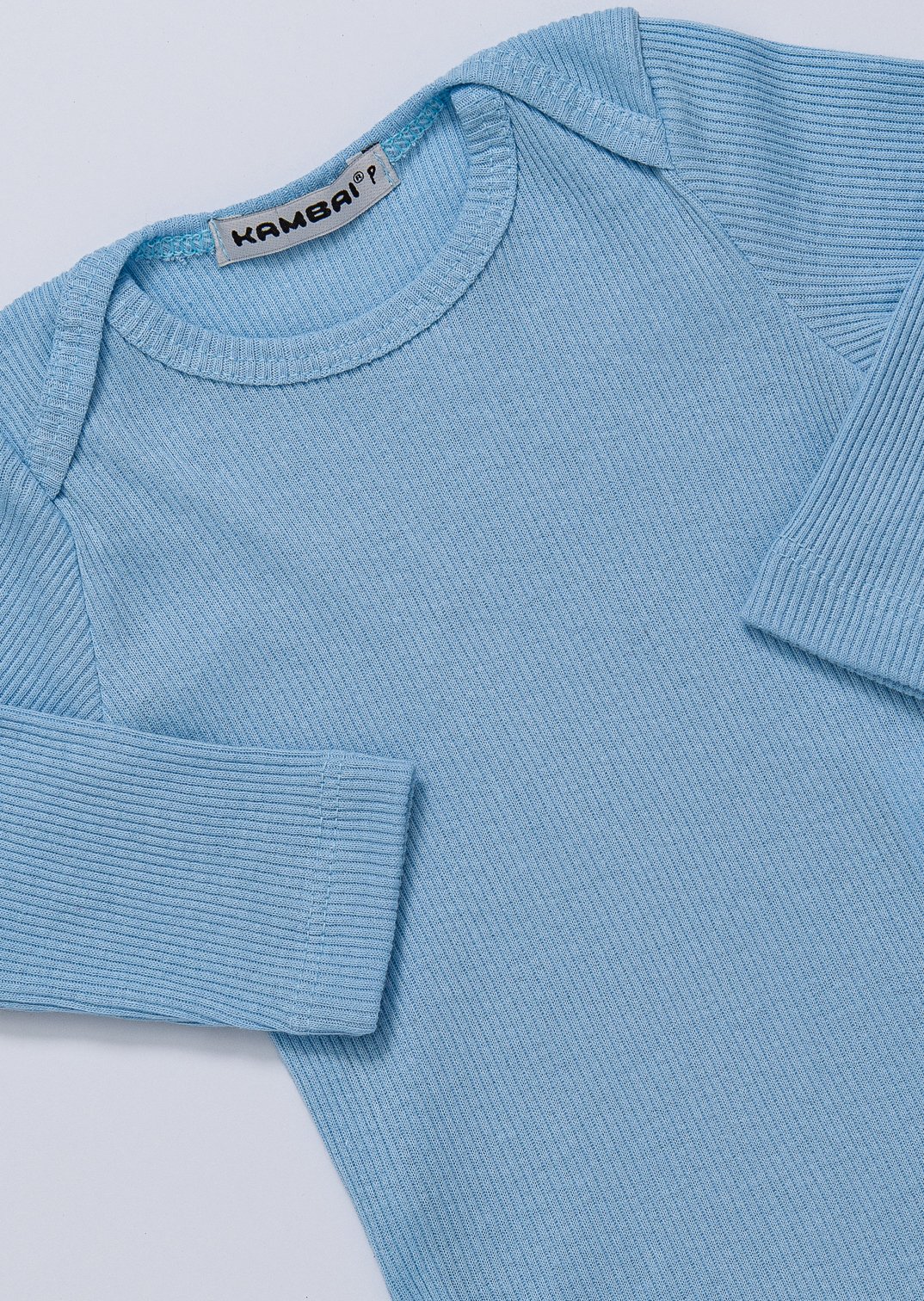 46 body bebe manga longa canelado 100 algodao