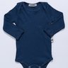 58 body bebe manga longa canelado 100 algodao