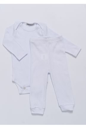 19 conjunto pagao body manga longa e calca canelada 100 algodao