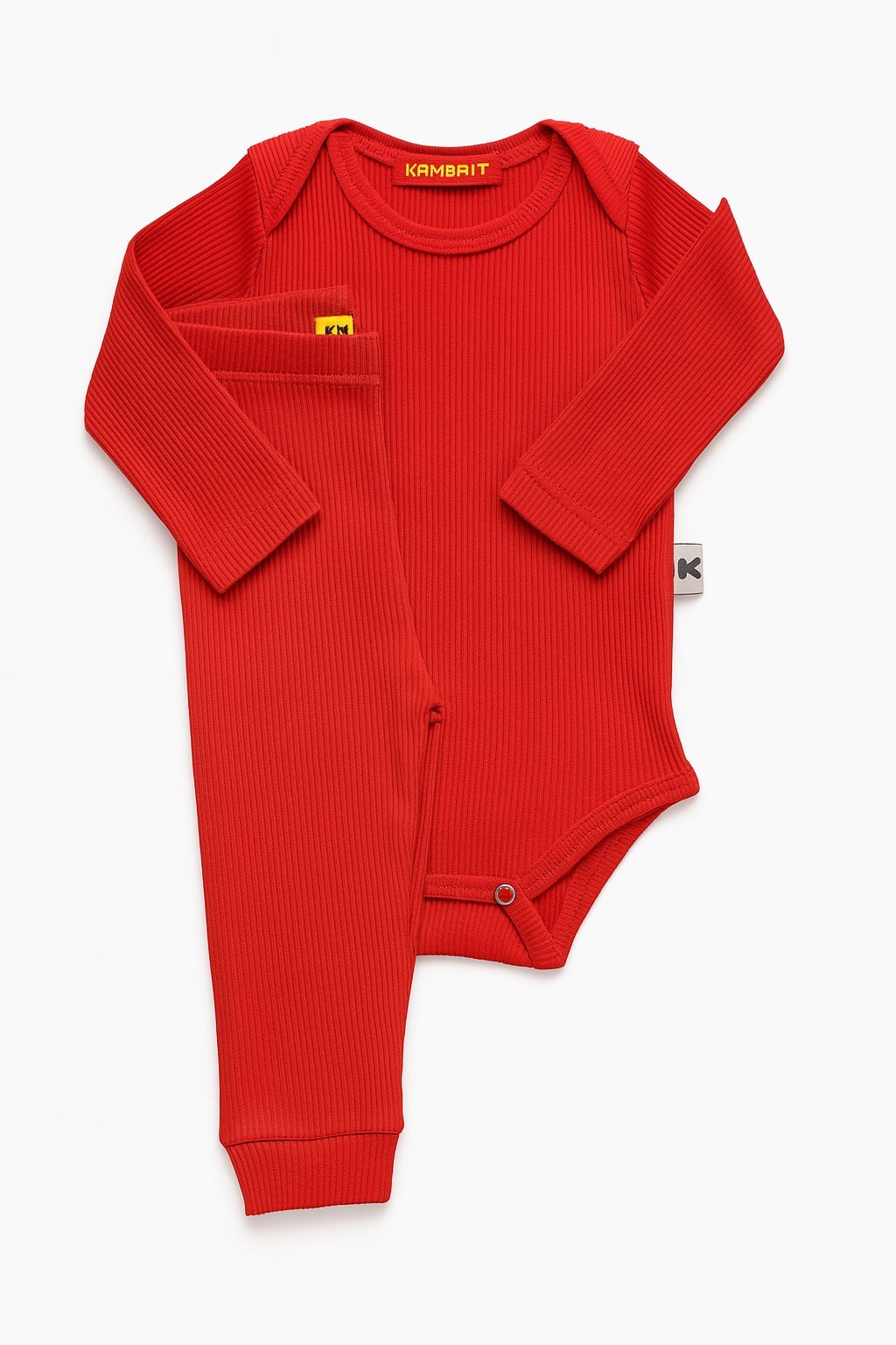 41 conjunto pagao body manga longa e calca canelada 100 algodao