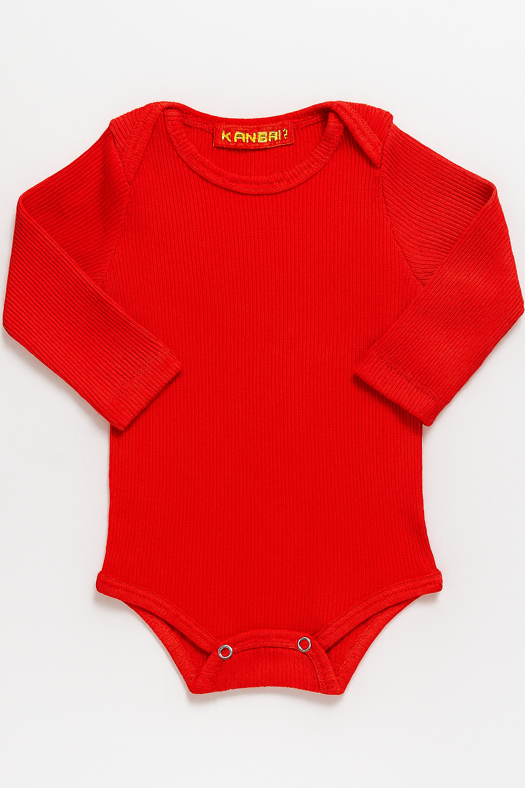 75 body bebe manga longa canelado 100 algodao