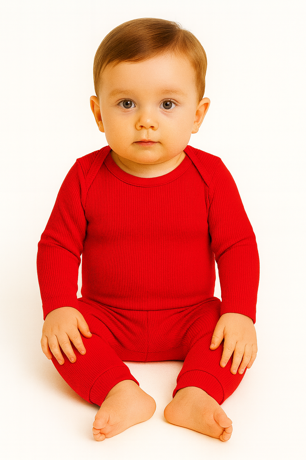 46 conjunto pagao body manga longa e calca canelada 100 algodao