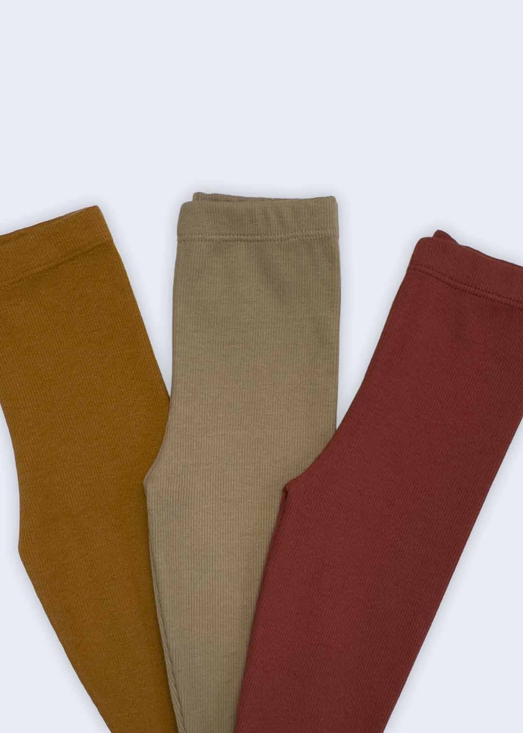 Kit de cal&ccedil;as beb&ecirc; com paleta sofisticada em tons terrosos