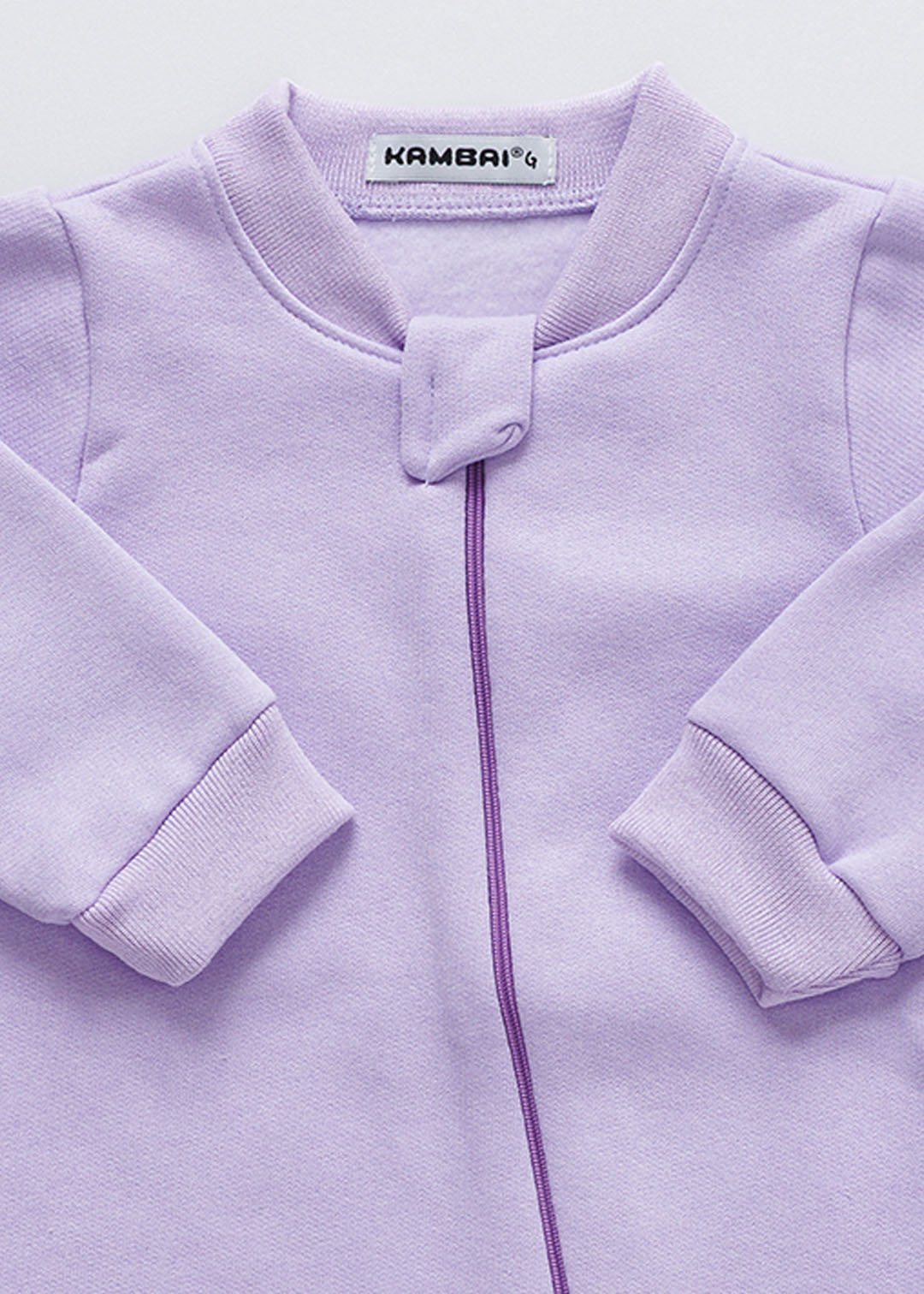 macacao de moletom lilas 2