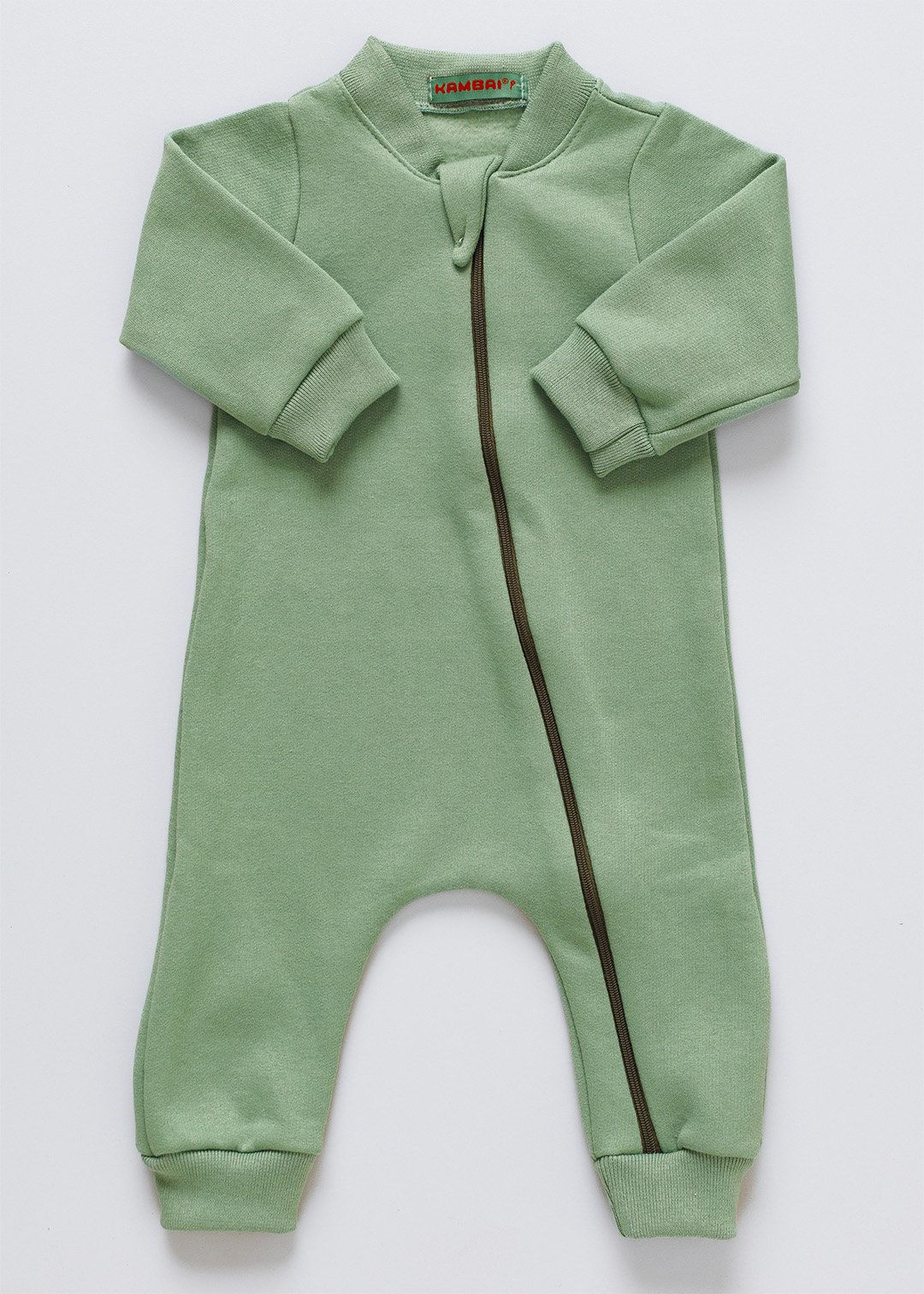 macacao de moletom verde 1