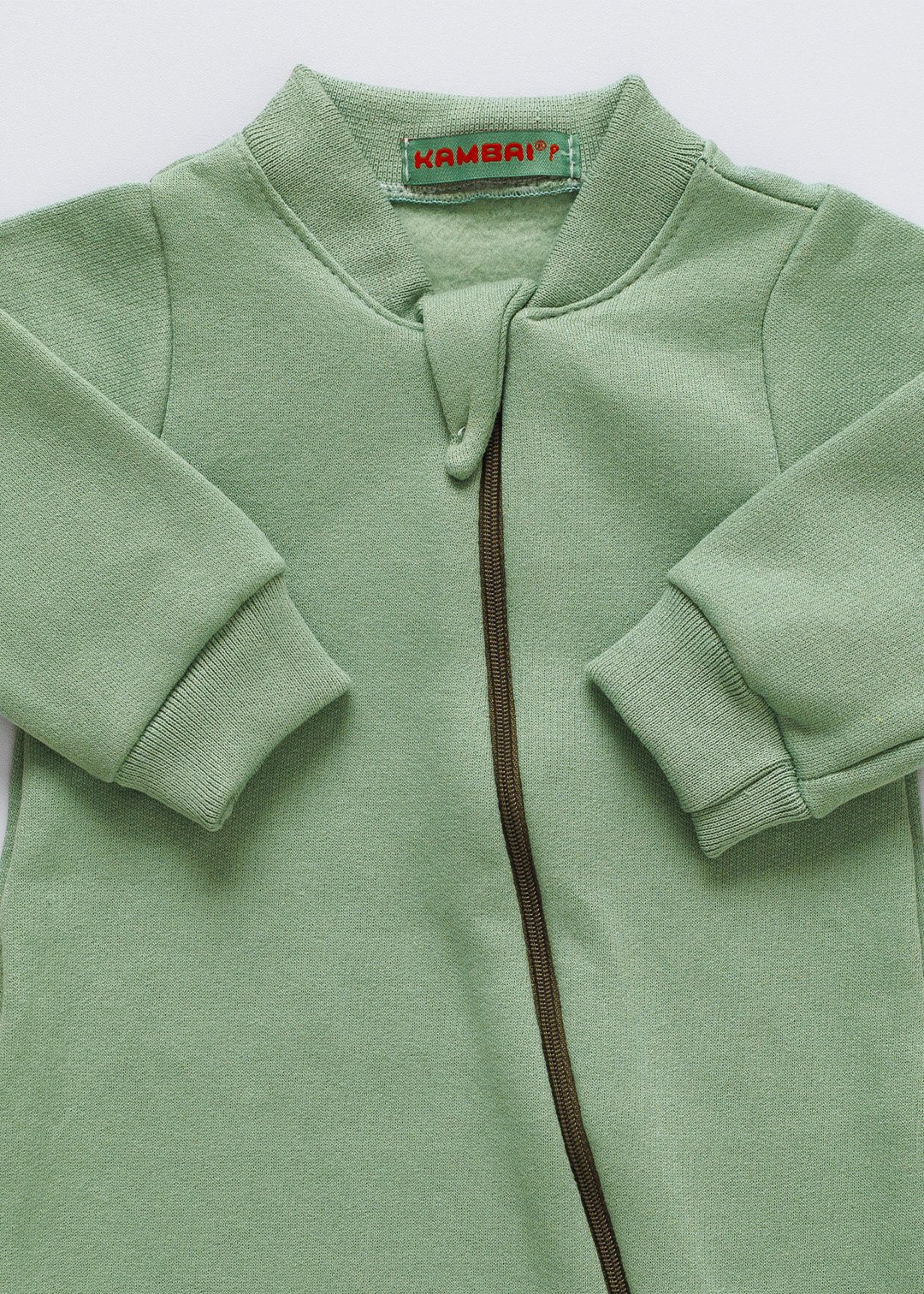 macacao de moletom verde 2