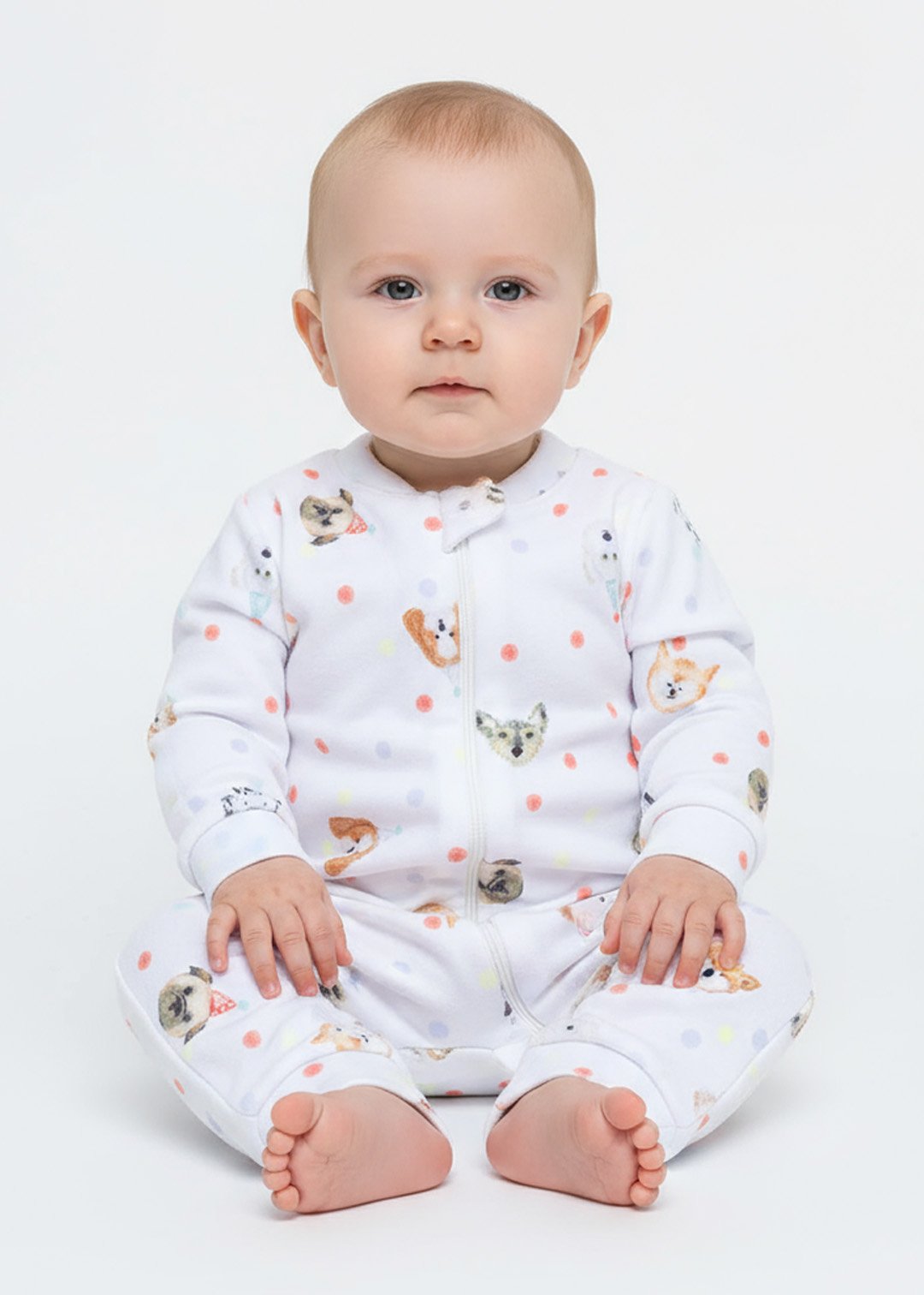 macacao bebe soft longo cachorro de aniversario