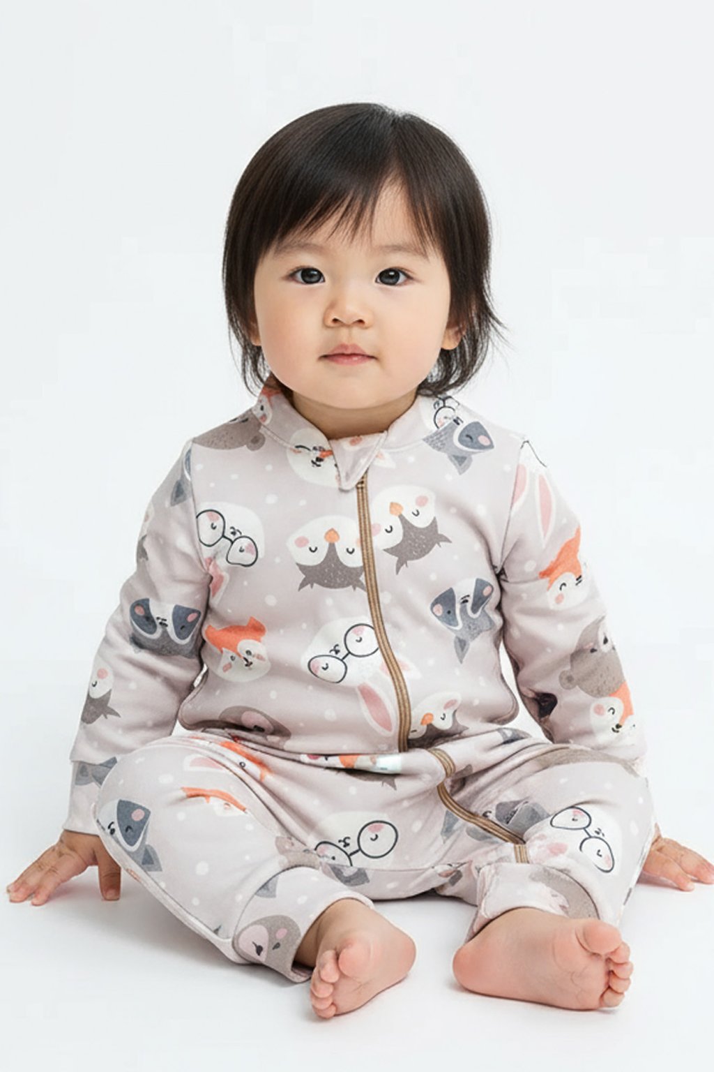 06 macacao bebe molecotton arco iris kambai