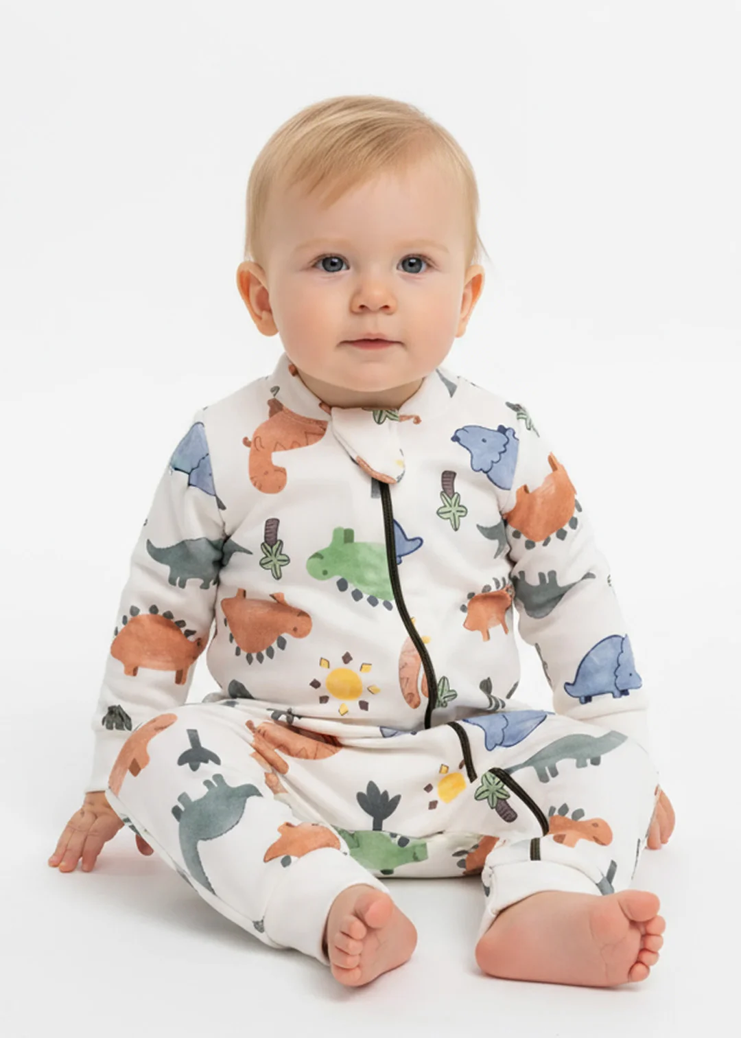 12 macacao bebe molecotton arco iris kambai