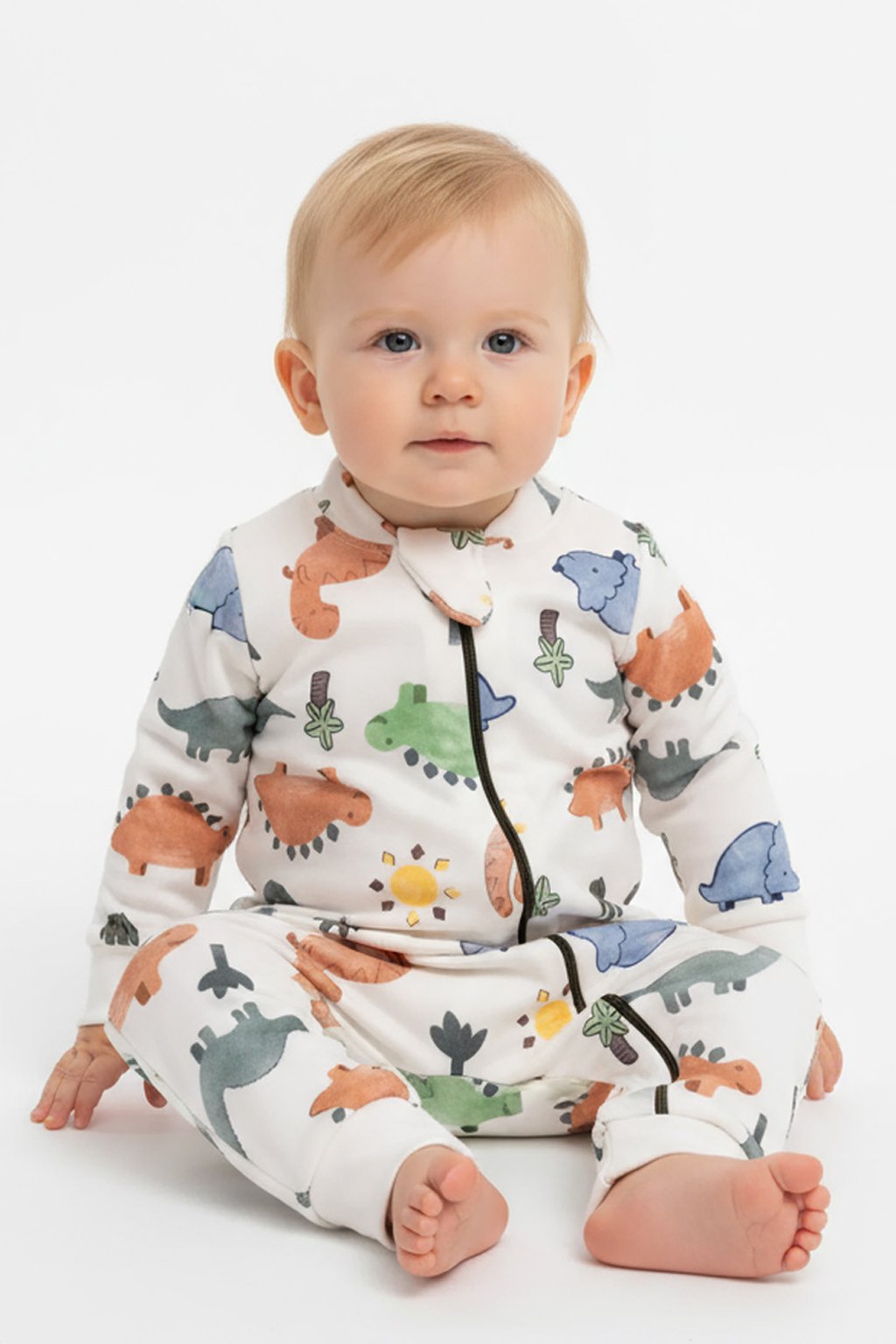 12 macacao bebe molecotton arco iris kambai