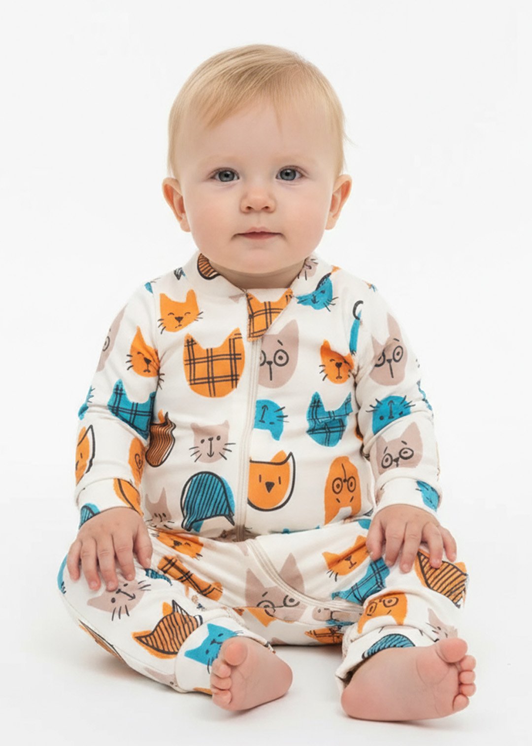 22 macacao bebe molecotton arco iris kambai