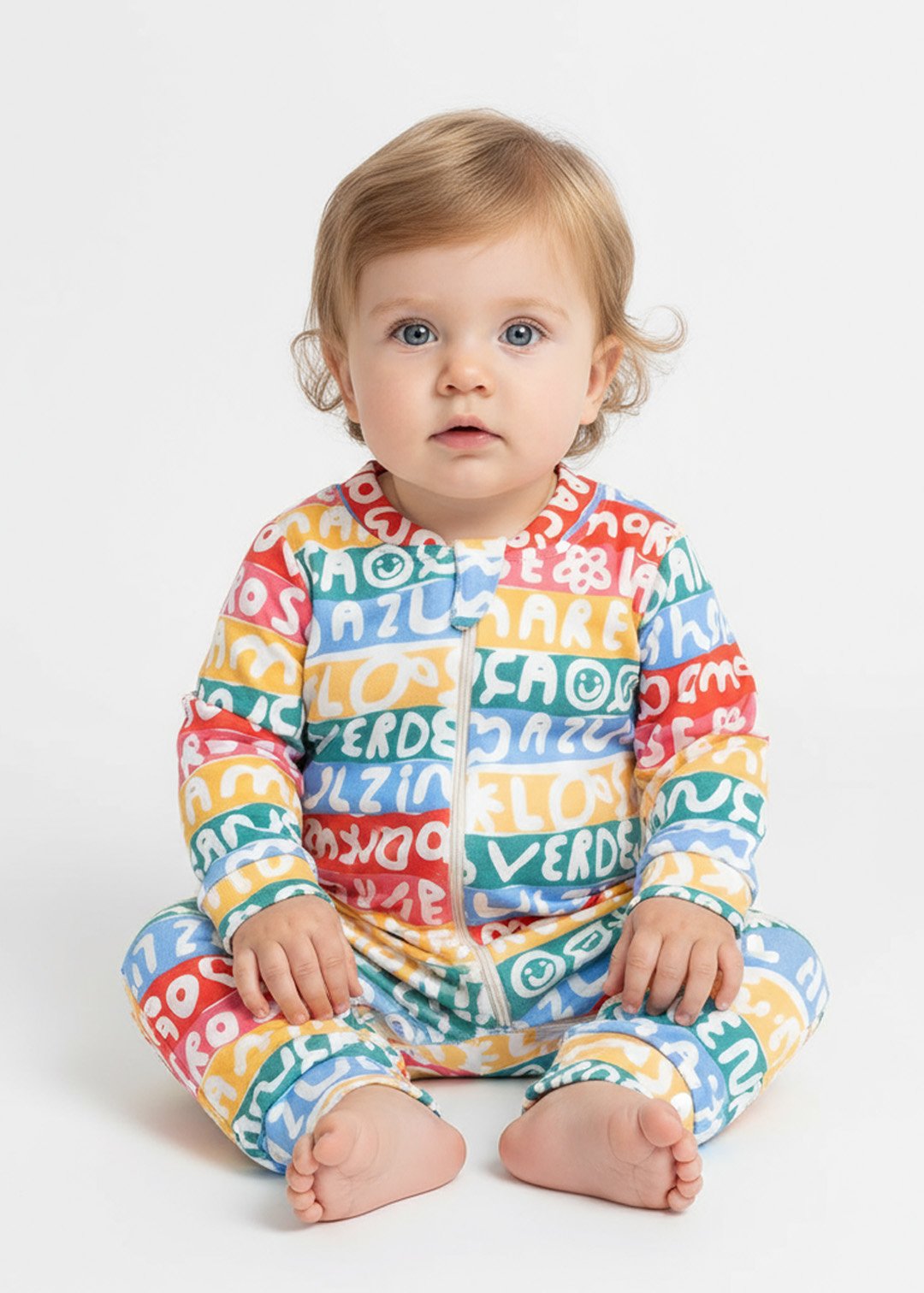 23 macacao bebe molecotton arco iris kambai