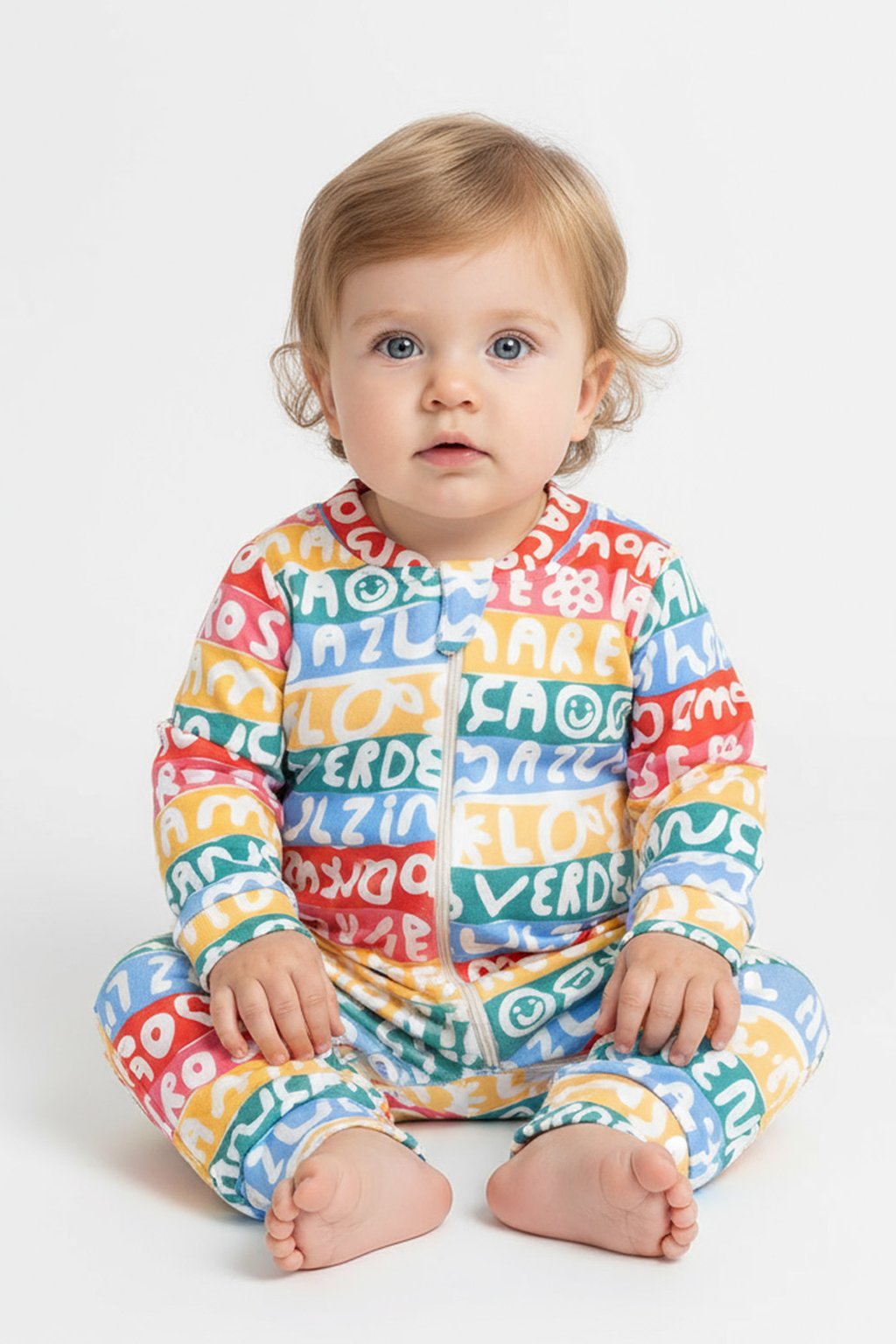 23 macacao bebe molecotton arco iris kambai