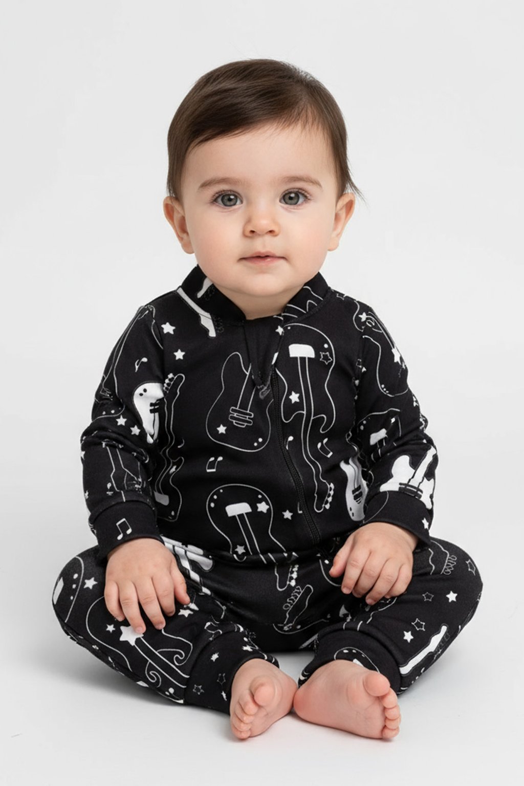 24 macacao bebe molecotton arco iris kambai