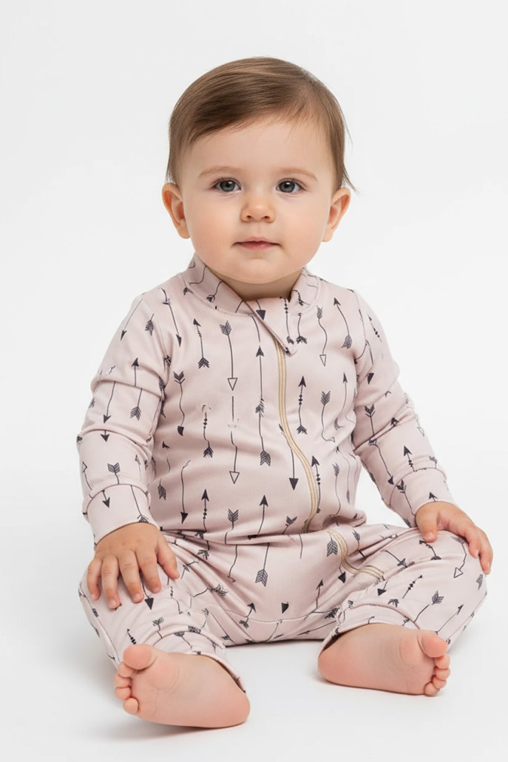 26 macacao bebe molecotton arco iris kambai