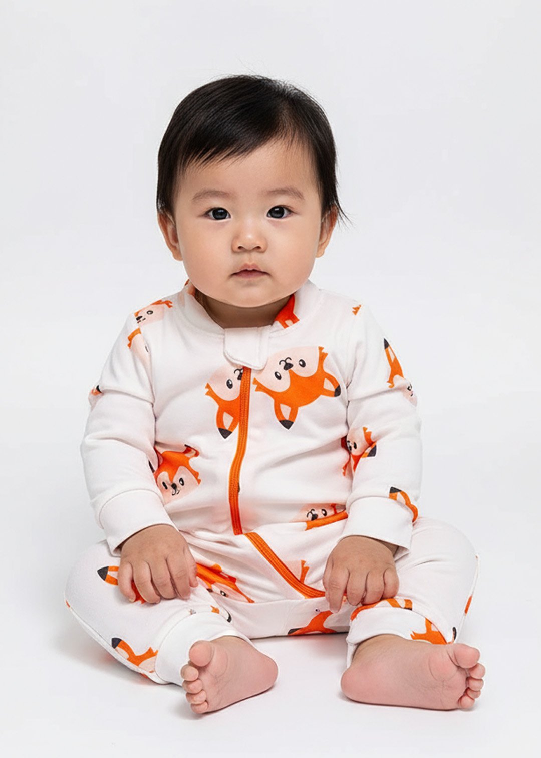 34 macacao bebe molecotton arco iris kambai