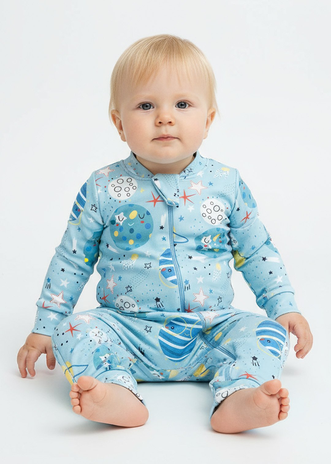 39 macacao bebe molecotton arco iris kambai