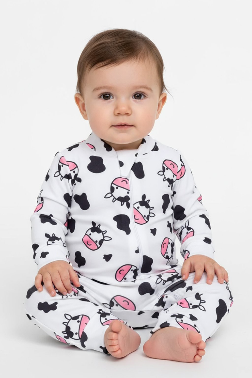 43 macacao bebe molecotton arco iris kambai