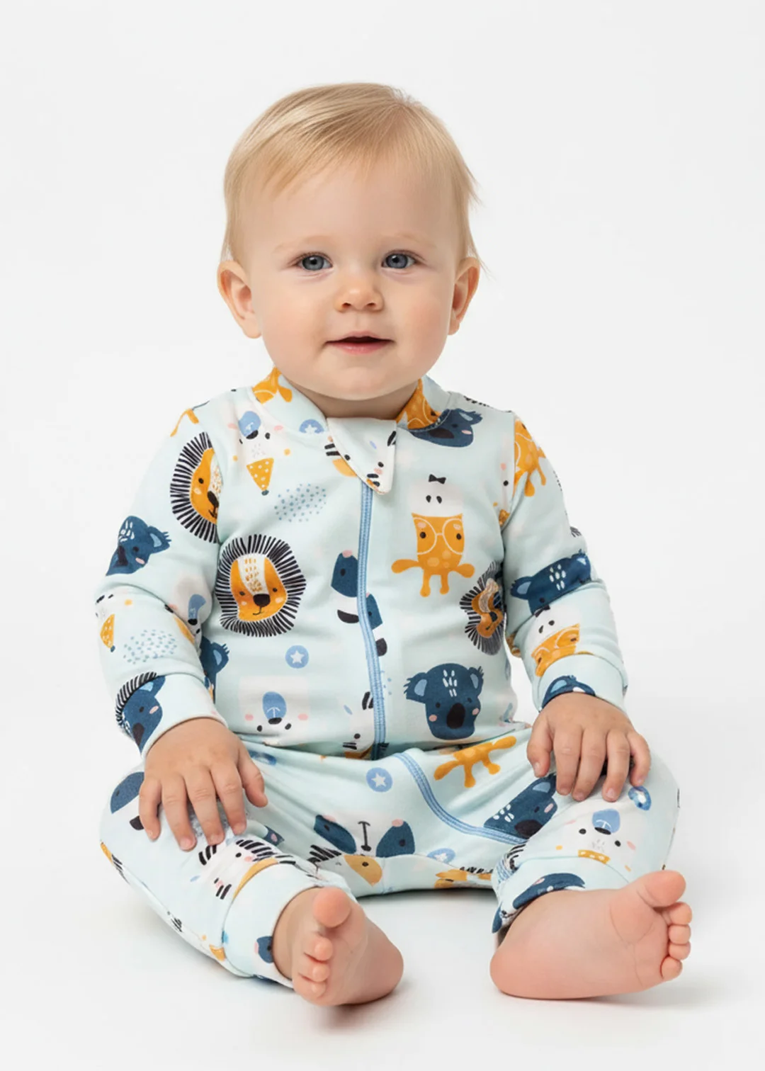 45 macacao bebe molecotton arco iris kambai