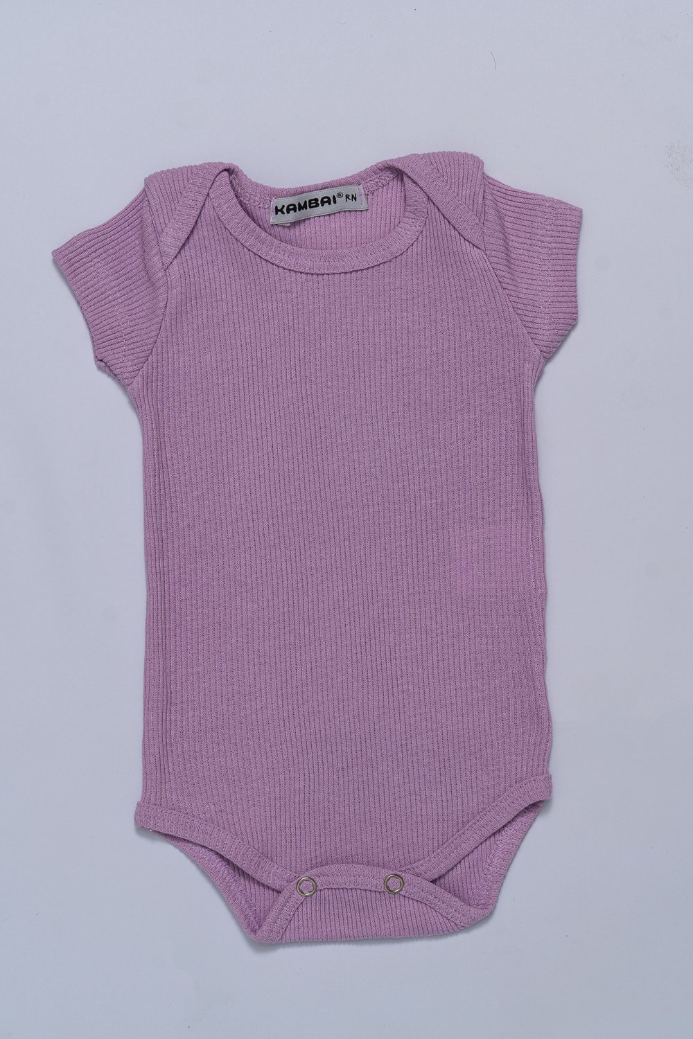 01 body bebe manga curta liso roxo lilas