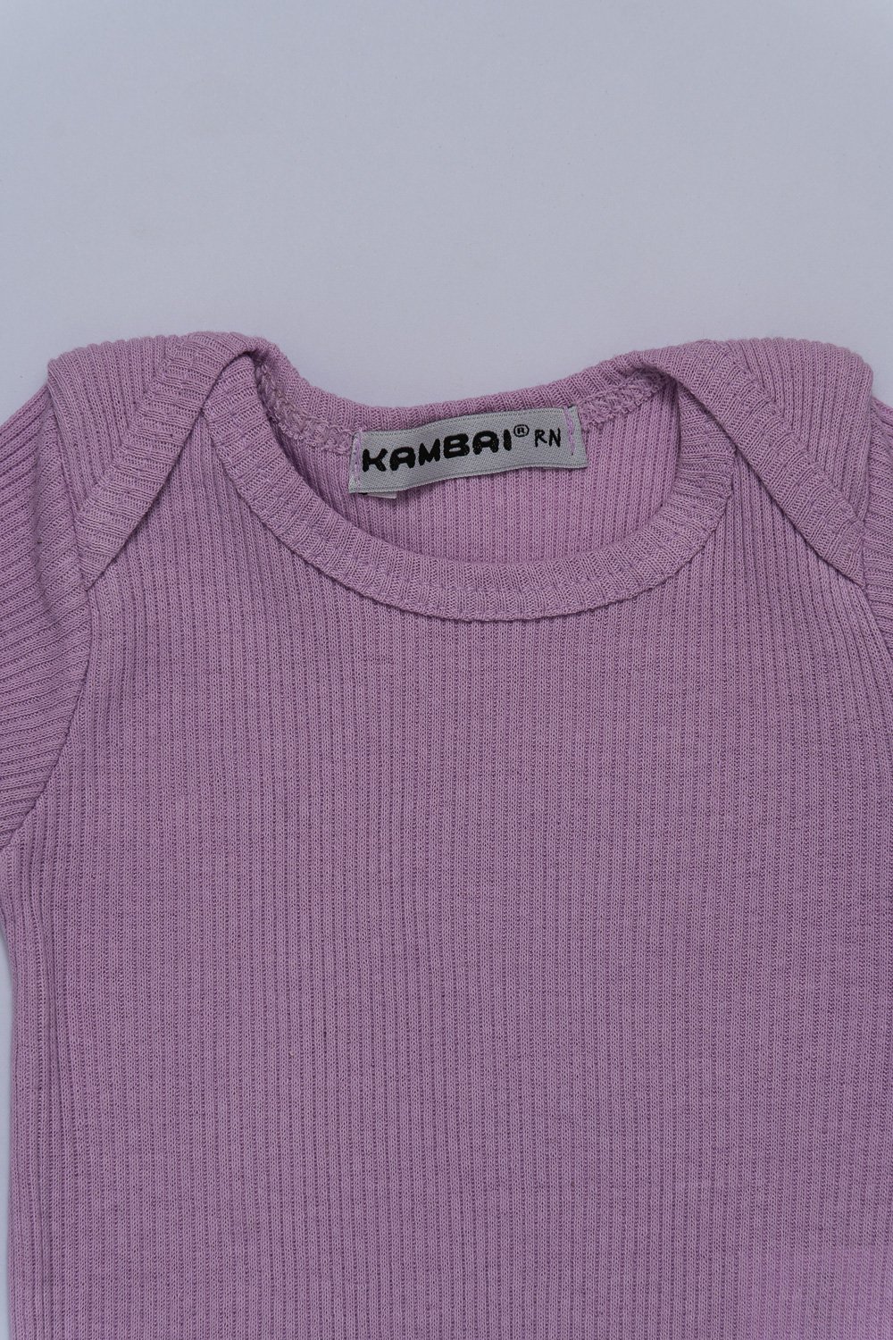 03 body bebe manga curta liso roxo lilas