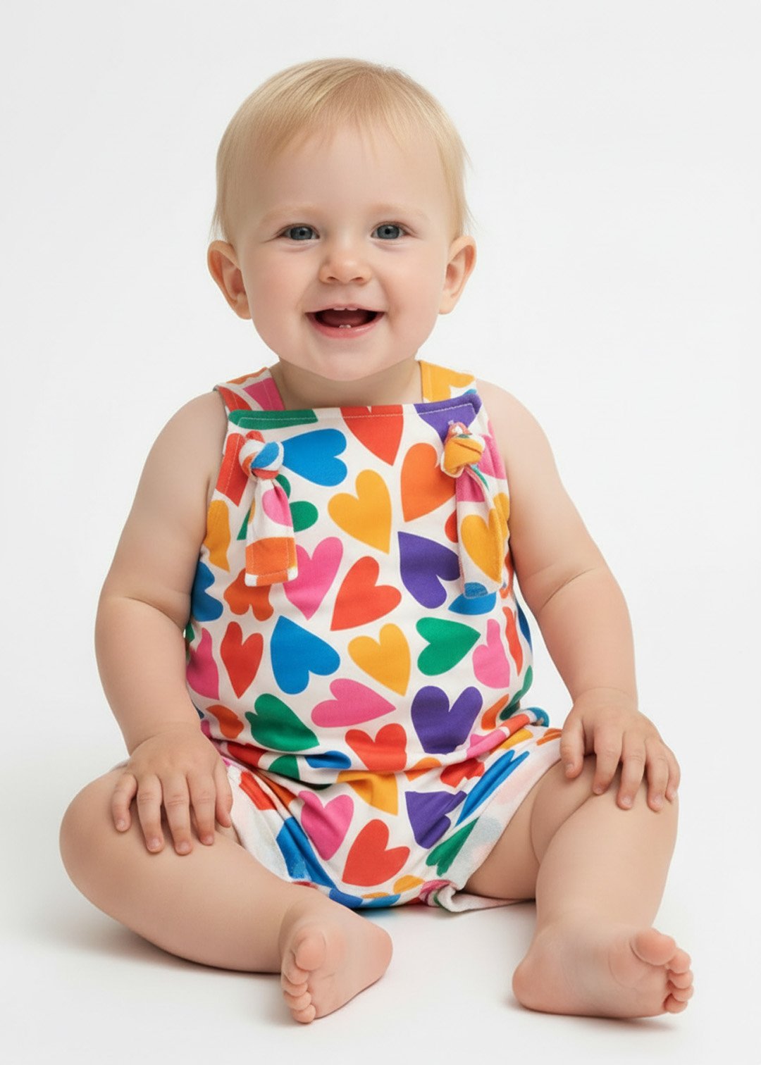 jardineira bebe curta doce coracao v2