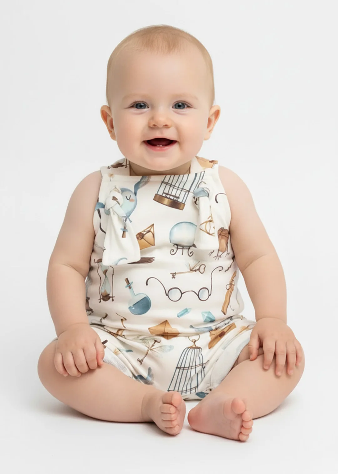 jardineira bebe curta mago v2