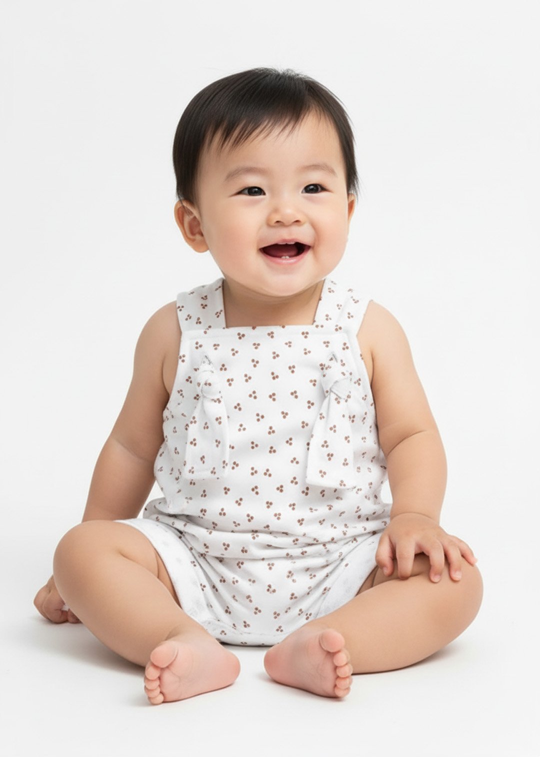 jardineira bebe curta minimalista avela v2