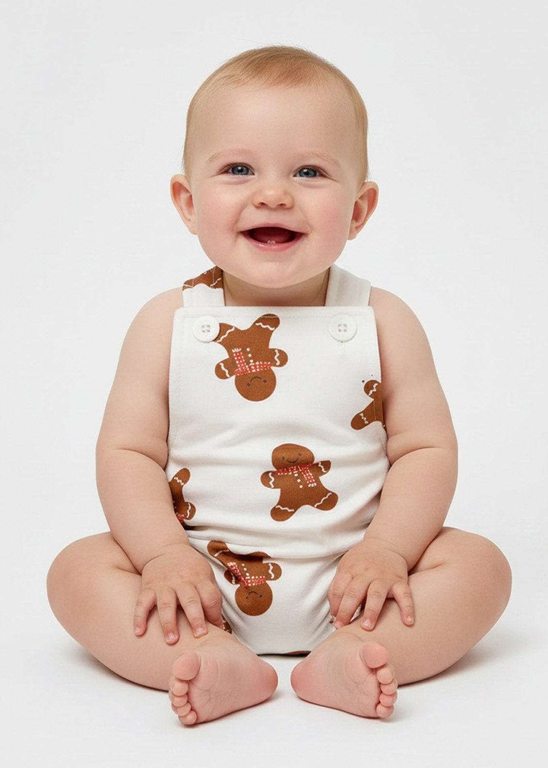 romper jardineira bebe biscoito de natal v2