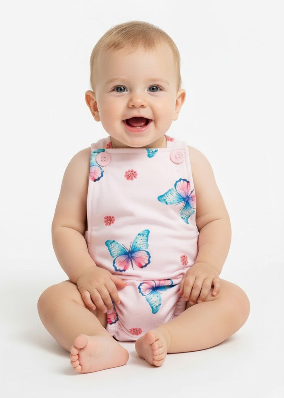 romper jardineira bebe borboletas v2