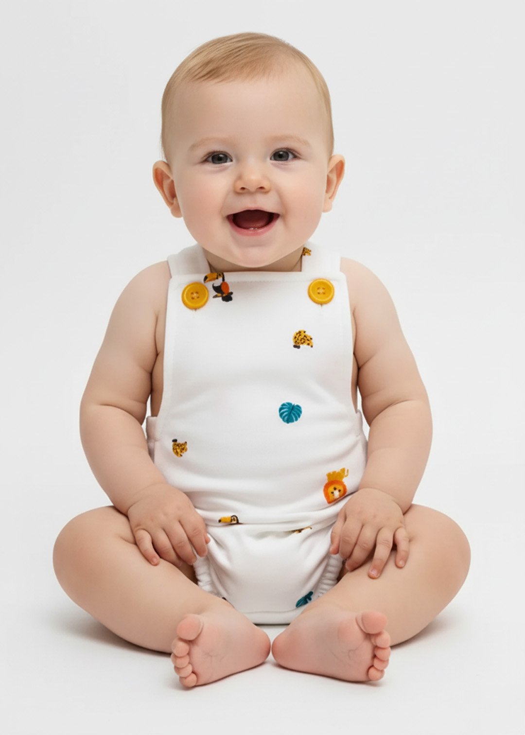 romper jardineira bebe tropical v2