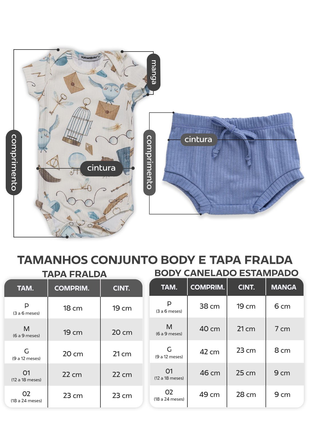 tabela conjunto canelado estampado curto em preto v4